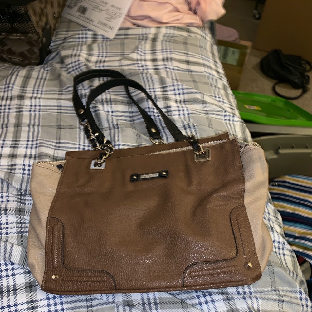 Jessica Simpson Brown/tan black. Shoulder bag used
